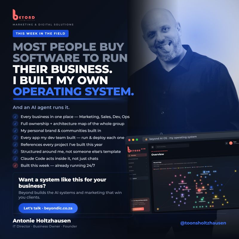 I built my own AI-run operating system